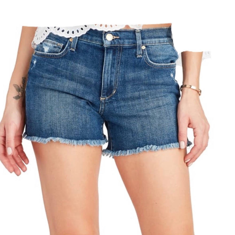Joe’s Jeans Ozzie 4” denim cutoffs
